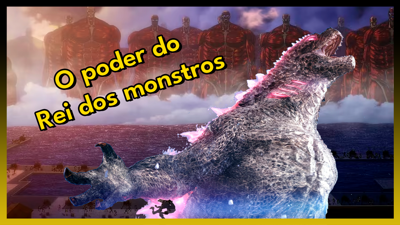 Godzilla vs. O Estrondo de Attack on Titan: O Rei dos Monstros Poderia Parar a Destruição?