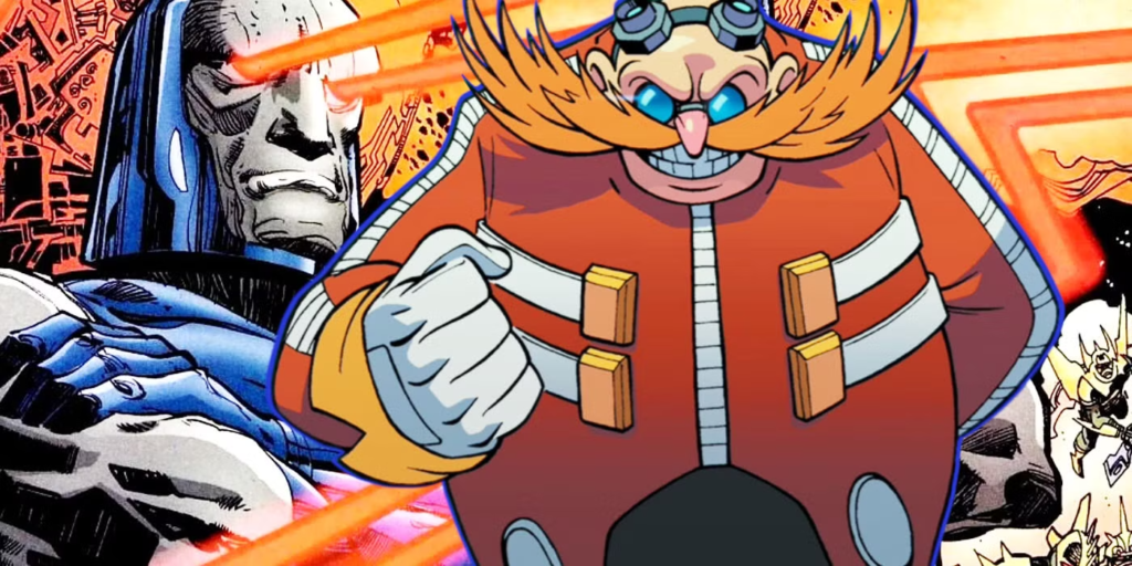 O CROSSOVER ENTRE A LIGA DA JUSTIÇA DA DC E O UNIVERSO DOS QUADRINHOS DO SONIC