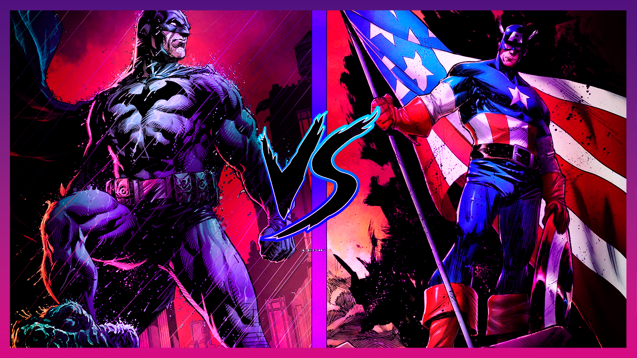 Multiverso Marvel: O que aconteceria se o Capitão América enfrentasse o Batman?