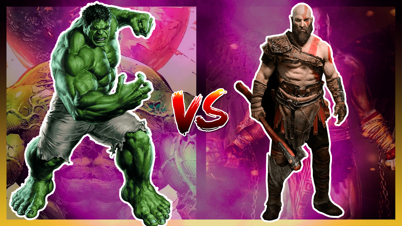 Kratos vs. Hulk: Quem venceria em uma batalha de força bruta?