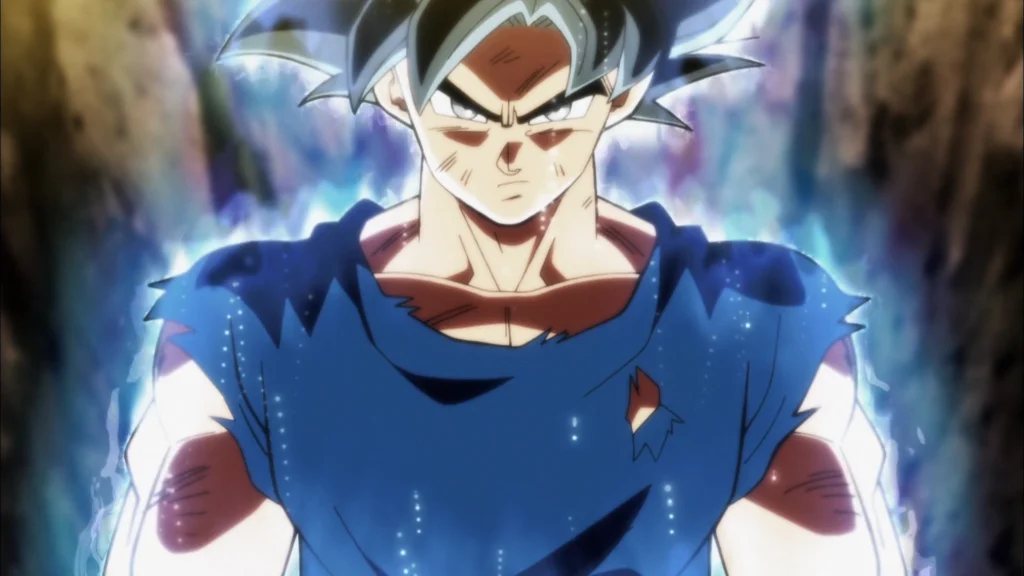 Goku instinto superior completo velocidade