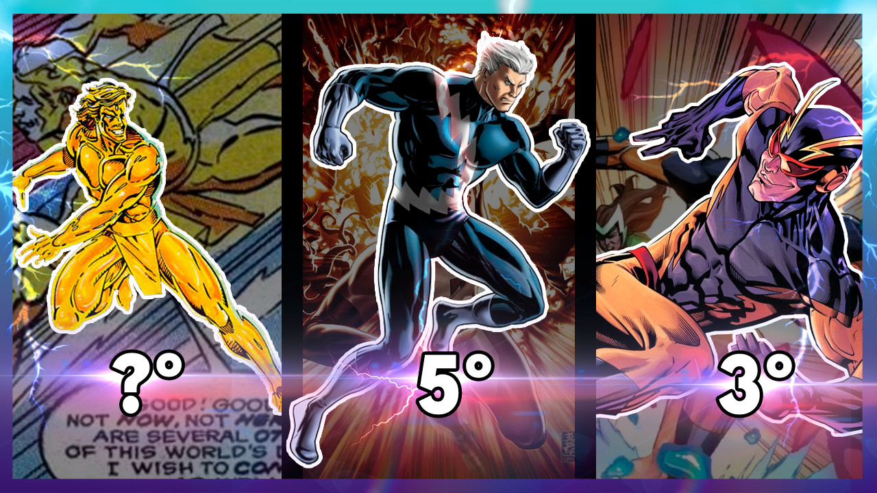 Os 10 Velocistas Mais Rápidos da Marvel: Quem Supera a Velocidade da Luz?