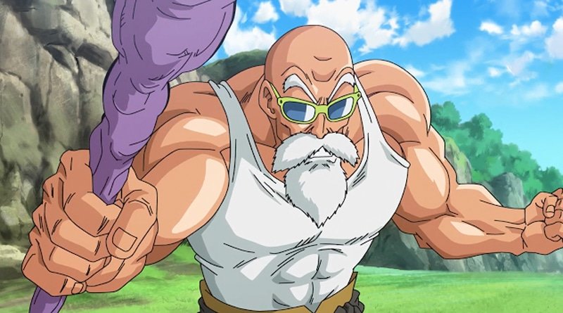Vovô Gohan vs. Mestre Kame