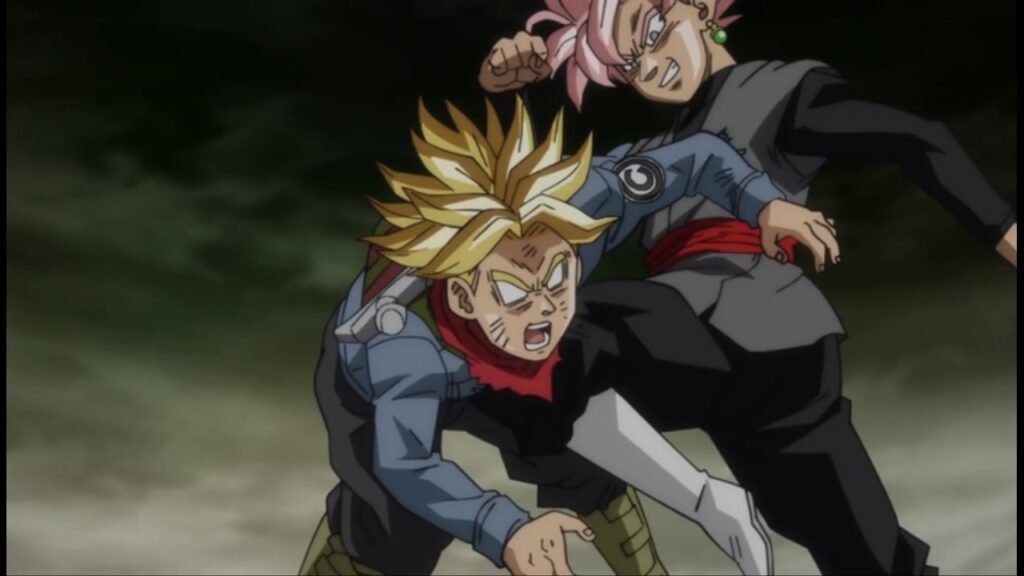 Trunks vs. Goku Black (Primeiro Encontro)