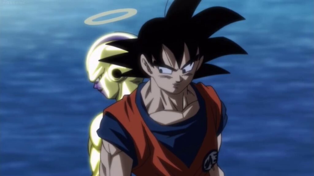Goku vs. Freeza durante o Torneio do Poder