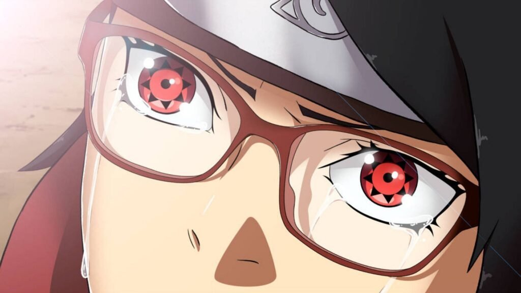 Sarada uchiha Mangekyo Sharingan