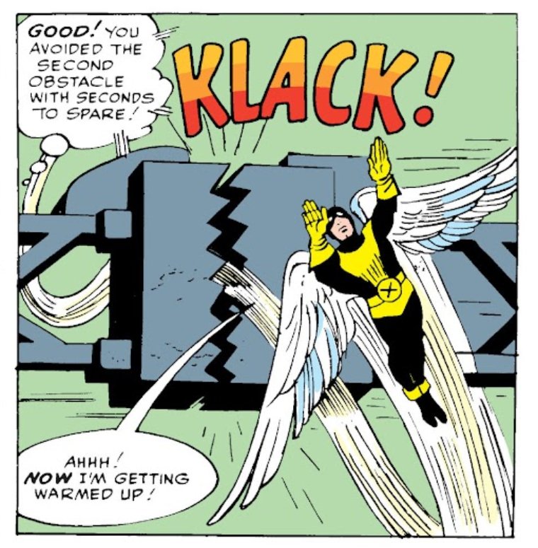 Anjo com traje amarelo (Don Heck)