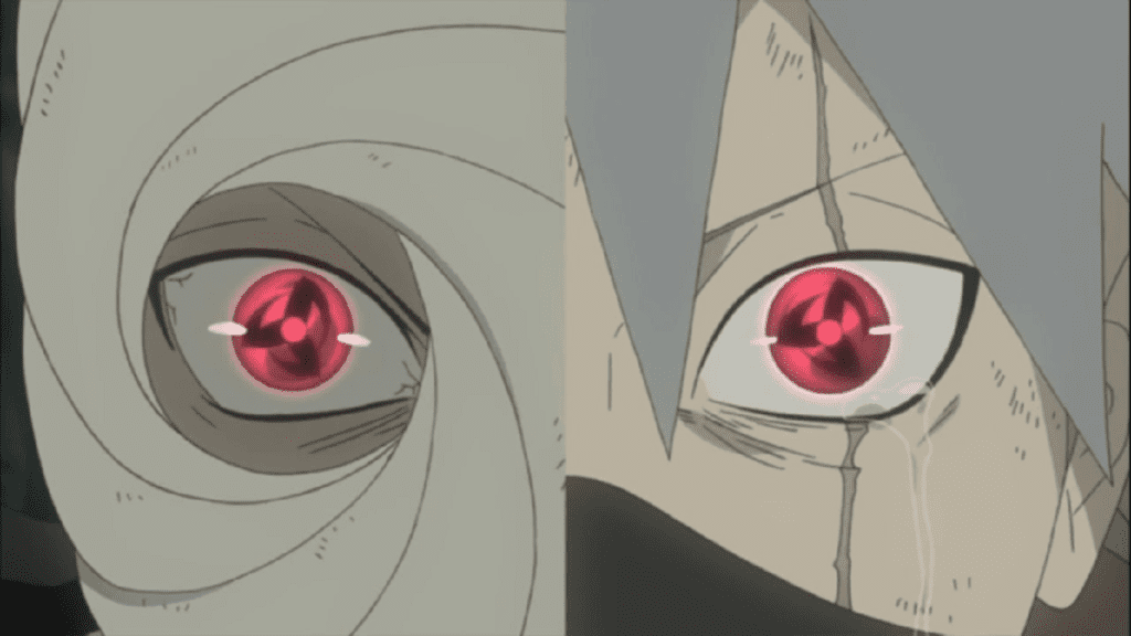 Obito uchiha Mangekyo Sharingan