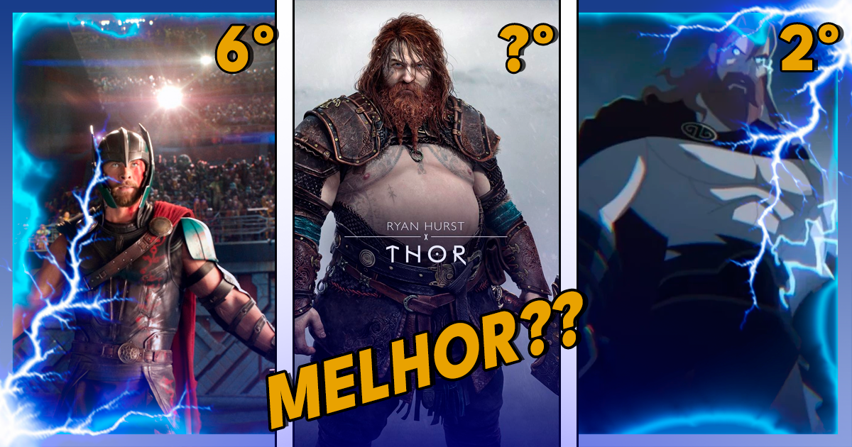 Do Mito à Tela: Classificando as 12 Piores e Melhores Versões do Thor na Cultura Pop
