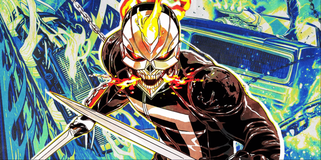 Robbie Reyes motoqueiro fantasma