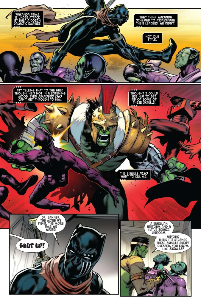 Pantera Negra Acusado de Assassinato: O Filho do Hulk Morre e uma Guerra Cósmica Explode no Universo Marvel!