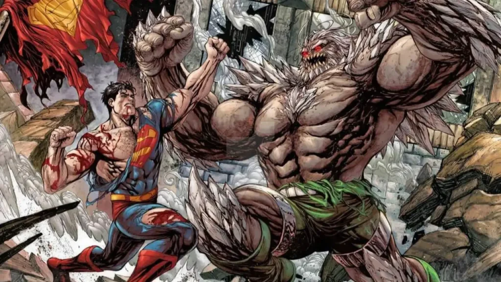 Luta Superman vs Apocalipse