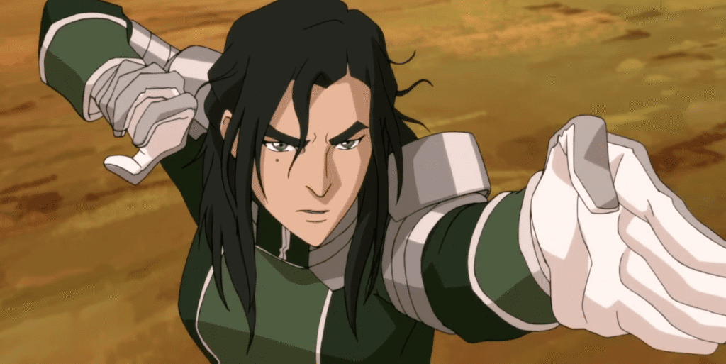 Kuvira dobradores de metal