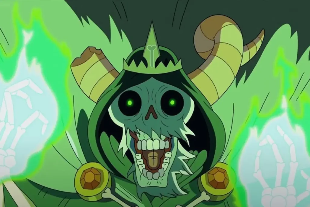 Lich Vilões Hora de aventura