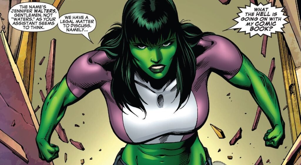 Mulher Hulk Personagens gama